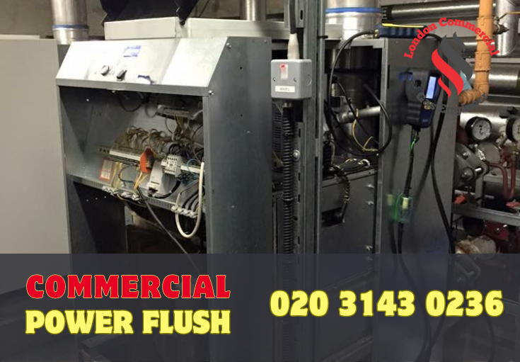 commercial power flush London